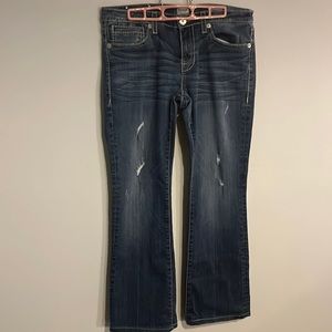 Anoname Karina‎ Curvy jeans size 32x29. Distressed